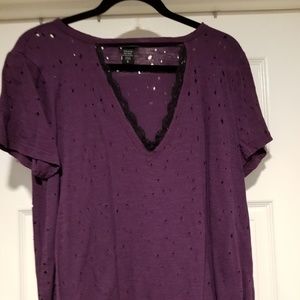 Torrid "choker" style tshirt